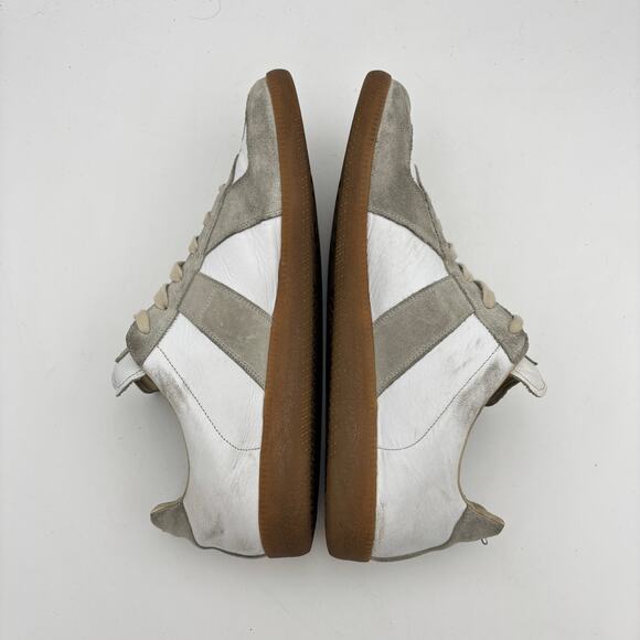 Maison Margiela Low GAT Khaki Shoes Sneakers Men\'s 47 US 14 Rare main image 9